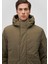 Kapüşonlu haki Parka 0110443-71544 13