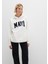 Mavi Logo Patchli Beyaz Sweatshirt 1S10175-80194 8