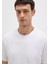 Organik Pamuk Beyaz Tişört 066483-620 11