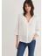 V Yaka Ekru Bluz 1210798-70057 8