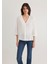 V Yaka Ekru Bluz 1210798-70057 10