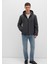Kapüşonlu Antrasit Şişme Mont 0110352-86803 8