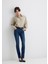Mona Gold Klasik Vintage Koyu Mavi Jean Pantolon 1049787784 9