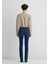 Mona Gold Klasik Vintage Koyu Mavi Jean Pantolon 1049787784 12