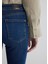 Mona Gold Klasik Vintage Koyu Mavi Jean Pantolon 1049787784 15