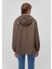 Kapüşonlu Kahverengi CEKET1110014-82046 9