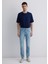 Jake Premium Blue Puslu Açık Mavi Jean Pantolon 0042287127 13