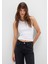 Halter Yaka Beyaz Basic Atlet 1612462-620 8