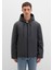 Kapüşonlu Antrasit Şişme Mont 0110352-86803 11