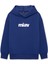 Miav Baskılı Kapüşonlu Mavi Çocuk Sweatshirt 6S10028-70722 10