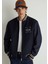M İşlemeli Lacivert Bomber Ceket 0110393-83699 9