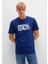İstanbul Baskılı Mavi Tişört 0611789-70758 9