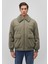 Dik Yaka Yeşil Bomber Ceket 0110465-85485 10