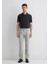 Marcus Mavi Black Açık Gri Gabardin Pantolon 0035181548 15