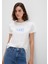Mavi Baskılı Beyaz Tişört 1612232-70057 10