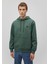 Mavi Logo Nakışlı Kapüşonlu Yeşil Sweatshirt 065809-71580 8