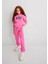 Mavi Logo Baskılı Kapüşonlu Pembe Sweatshirt 7610035-70982 8