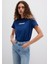 Mavi Baskılı Lacivert Tişört 1612242-70722 8