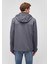 Kapüşonlu Gri Ceket 0110264-80776 14