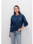 Mavi Logo Baskılı Lacivert Sweatshirt 1611656-82454 8