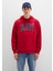 Mavi Logo Baskılı Kapüşonlu Kırmızı Sweatshirt 067149-70464 10