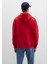 Mavi Logo Baskılı Kapüşonlu Kırmızı Sweatshirt 067149-70464 11