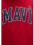 Mavi Logo Baskılı Kapüşonlu Kırmızı Sweatshirt 067149-70464 13