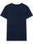 Mühür Logo Baskılı Lacivert Tişört 6610044-70490 9