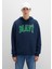 Mavi Logo Baskılı Kapüşonlu Lacivert Sweatshirt 067149-29743 12