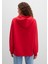 Mavi Logo Baskılı Kapüşonlu Kırmızı Sweatshirt 1600361-82054 13