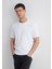Stretch Beyaz Basic Tişört 0610252-620 8