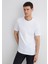Stretch Beyaz Basic Tişört 0610252-620 10