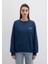 Mavi Logo Baskılı Lacivert Sweatshirt 1611656-82454 9