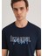 İstanbul Baskılı Lacivert Tişört 067114-34319 12