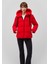 Kapüşonlu Kırmızı Şişme Mont 1110043-81773 8
