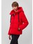 Kapüşonlu Kırmızı Şişme Mont 1110043-81773 9