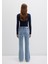 Miav 90lar İndigo Mavisi Jean Pantolon 1010299-83039 12