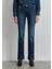 Maria Gold Denim Koyu Mavi Jean Pantolon 101225-80680 15