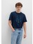 Mavi Logo Baskılı Lacivert Tişört 0610635-70490 7