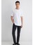 Stretch Beyaz Basic Tişört 0610252-620 9