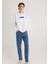 Miav Baskılı Beyaz Sweatshirt 0610925-620 9