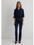 Mona Gold Klasik İndigo Mavisi Jean Pantolon 1049733699 13