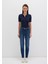 Cindy Gold Shape Koyu Mavi Jean Pantolon 100277-33687 11