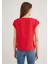 V Yaka Kırmızı Bluz 122504-30648 12