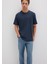 Mavi Logo İşlemeli Lacivert Basic Tişört 067074-33207 8