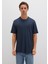 Mavi Logo İşlemeli Lacivert Basic Tişört 067074-33207 9