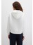 Mavi Logo Baskılı Kapüşonlu Ekru Sweatshirt 168334-81964 11