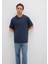 Mavi Logo İşlemeli Lacivert Basic Tişört 067074-33207 7