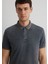 Şerit Detaylı Antrasit Polo Tişört 065920-30653 11