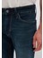Marcus Mavi Premium Puslu Koyu Mavi Jean Pantolon 0035128946 15